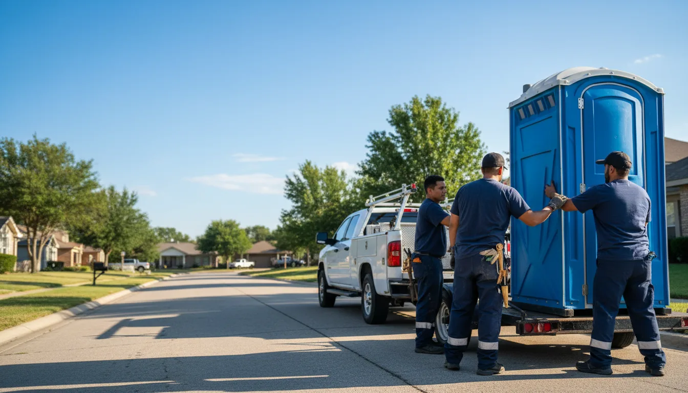 Portable Toilet Rental in Addington, OK near me
